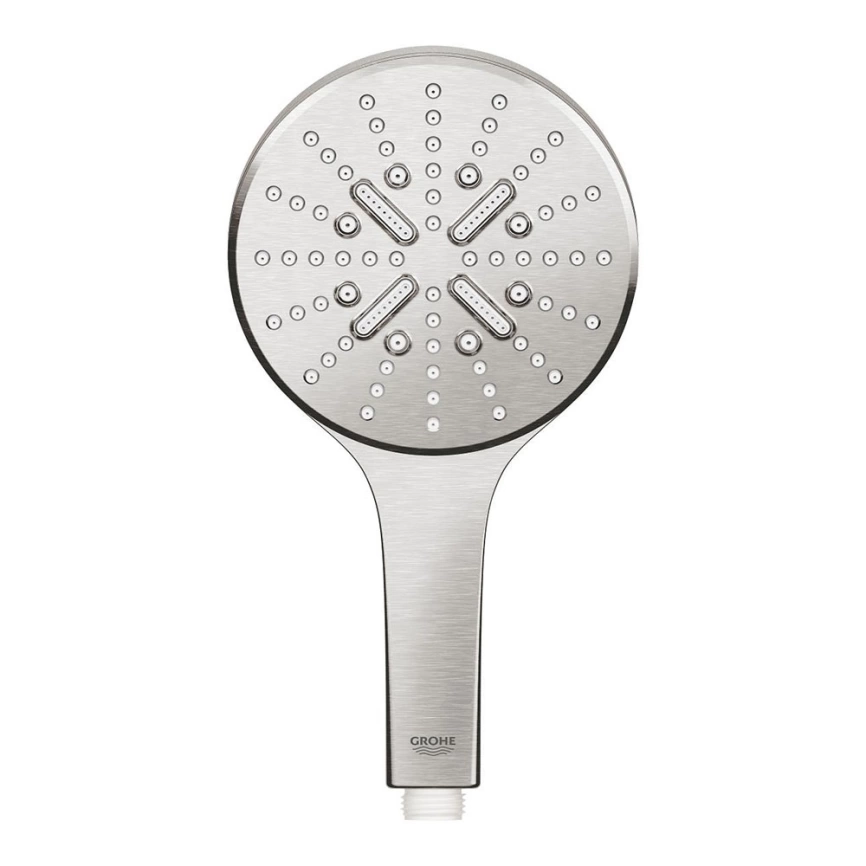 Душевая лейка Grohe Rainshower SmartActive 130 26574DC0 сталь - фото 1