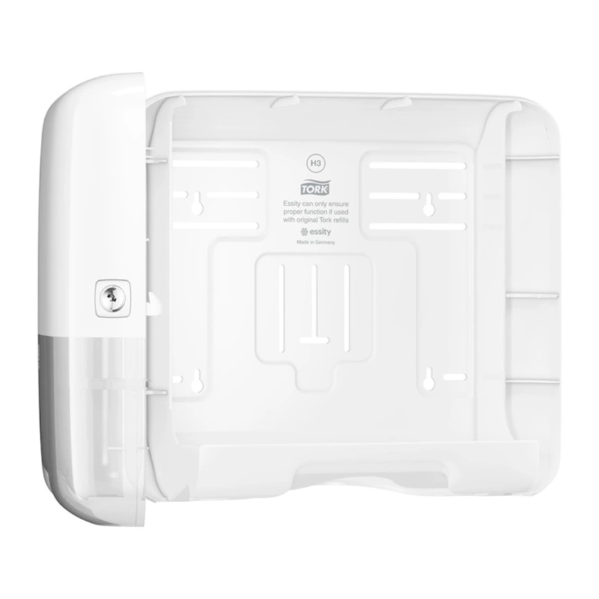 Диспенсер для бумажных полотенец Tork Elevation 553100 белый - фото 3