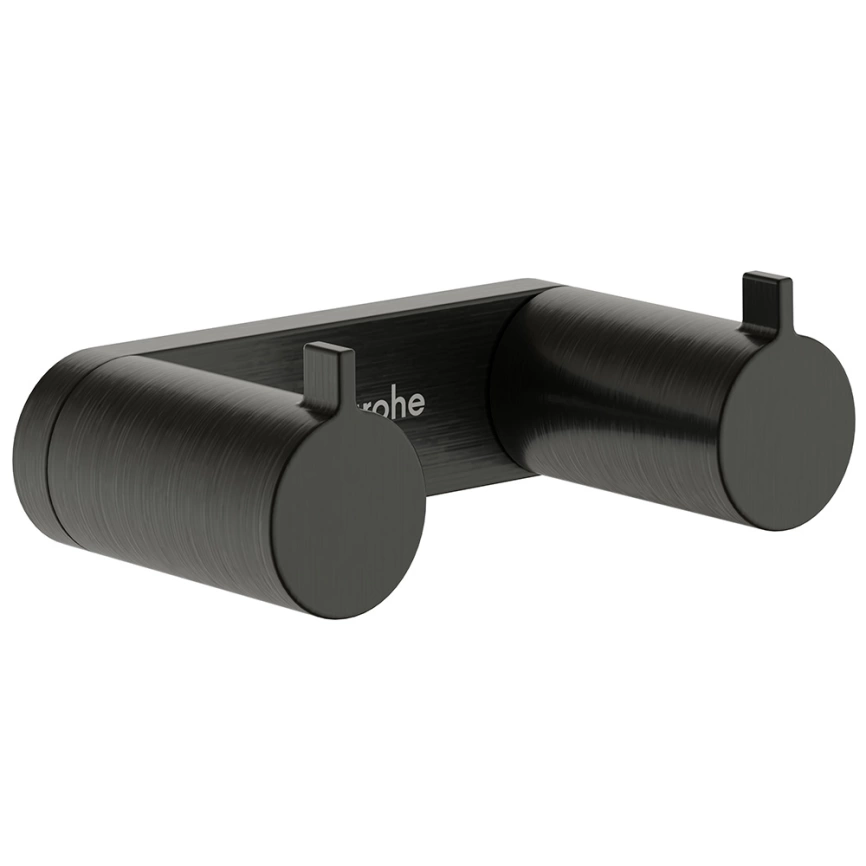 Крючок для ванной двойной Hansgrohe AddStoris S 41785340 графит