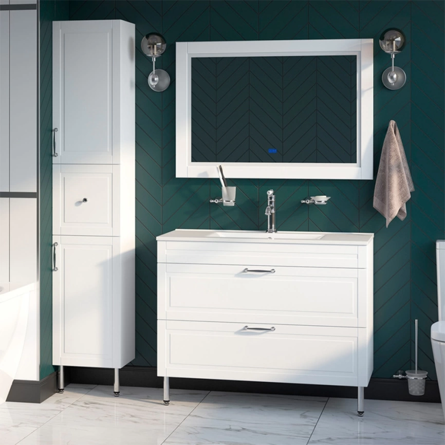 Зеркало навесное Iddis Oxford 100 c термообогревом и Led-подсветкой - фото 2