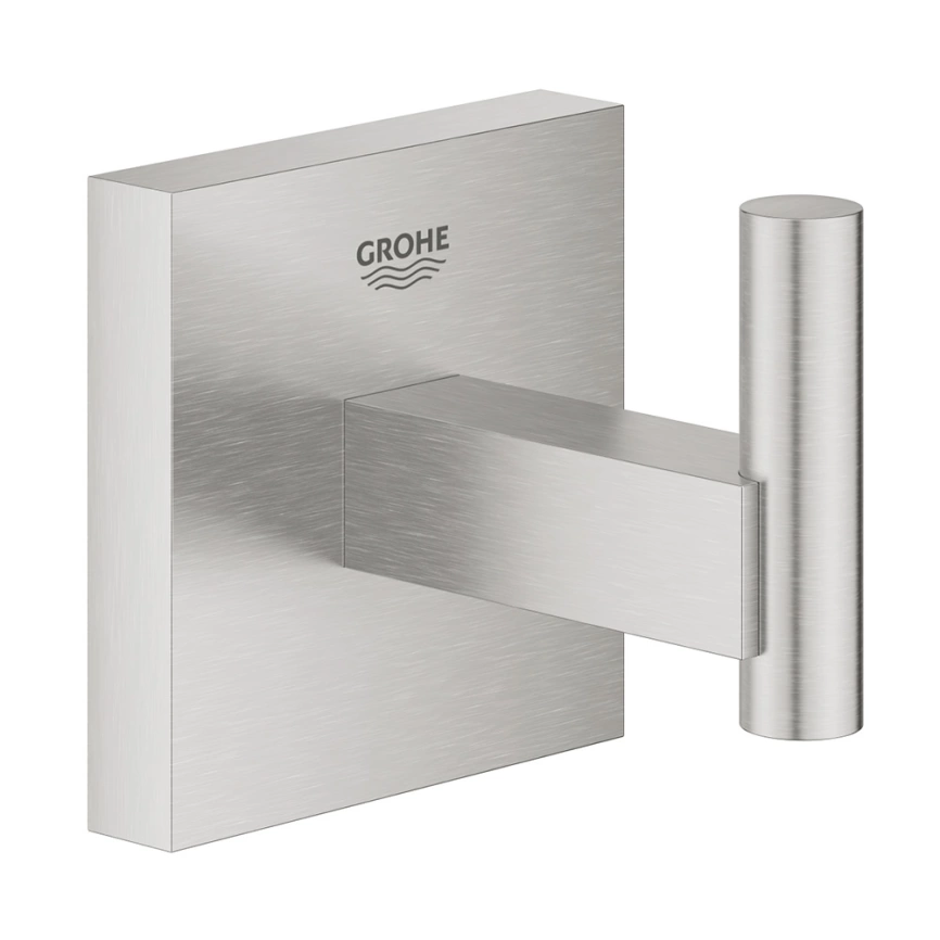 Крючок для ванной одинарный Grohe Start Cube 40961DC0 сталь
