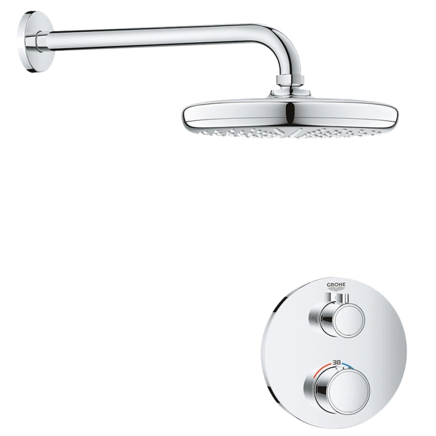 Душевой комплект Grohe Grohtherm 34726000 хром