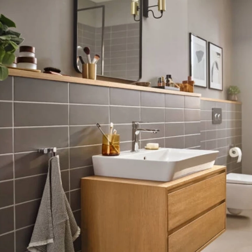 Смеситель для раковины Hansgrohe Rebris E 72557000, хром - фото 2
