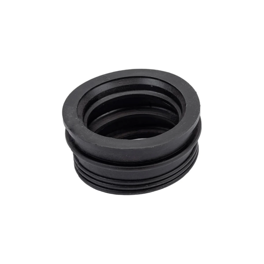 Манжета переходная Политэк 50х40 мм черная - фото 1