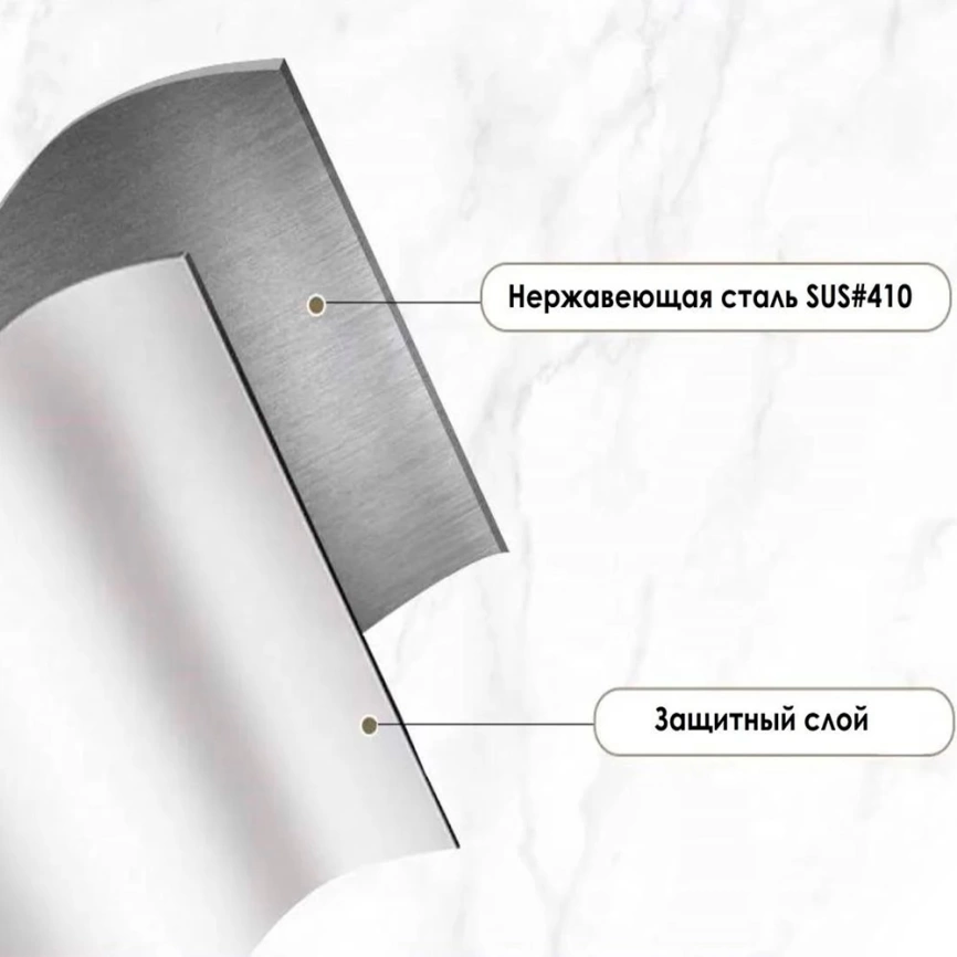 Урна для мусора Breez WB-2165 стальная с крышкой на 65 литров - фото 9