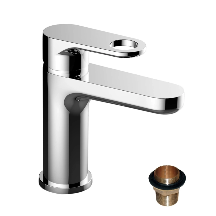 Смеситель для раковины Rossinka RS33-11U хром - фото 1