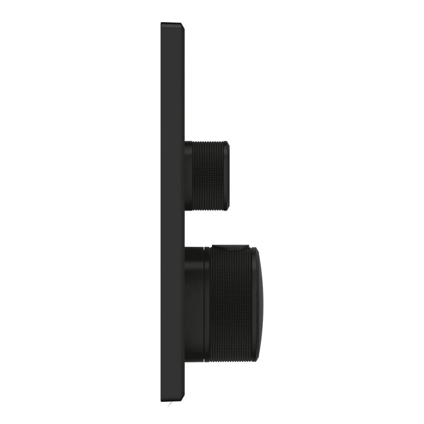 Внешняя часть смесителя для душа Grohe Grohtherm SmartControl 102167KF00 черный - фото 3