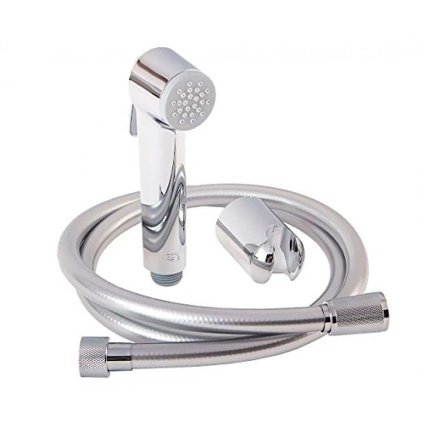 Лейка с гигиеническим душем Grohe Tempesta-F 27513001 настенным держателем и шлангом - фото 3