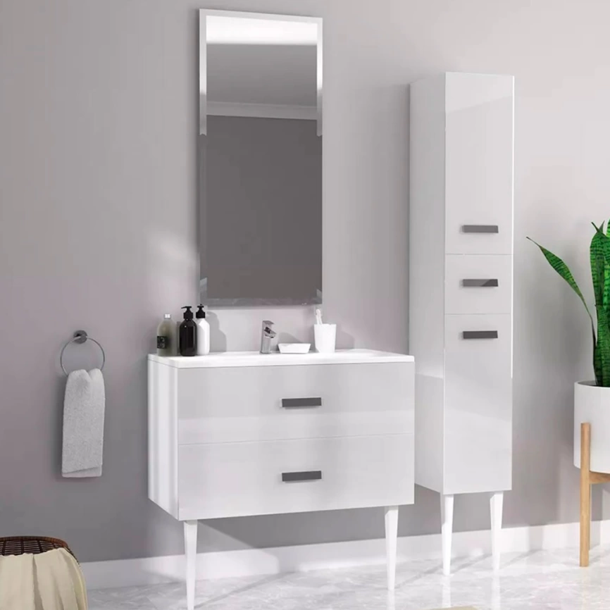 Зеркало навесное с подсветкой 1Marka Stella 50, 1200x500 - фото 3