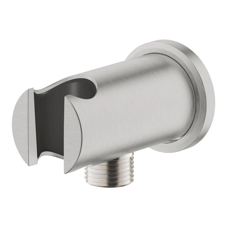 Шланговое подключение Grohe Rainshower 26658DC0 с держателем сталь - фото 1