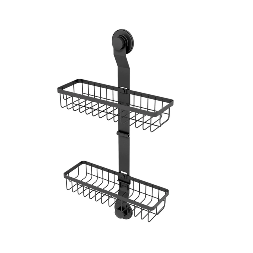 Полка для ванной Milardo Easy EAS0WS2M44 черная