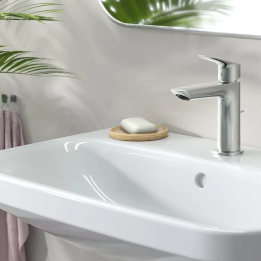 Смеситель для раковины Hansgrohe Logis 71251000, хром - фото 2