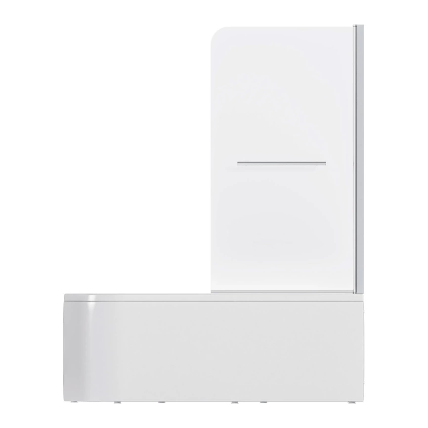 Штора на ванну из стекла 1Marka 1Marka P-02 82x150 прозрачная - фото 1