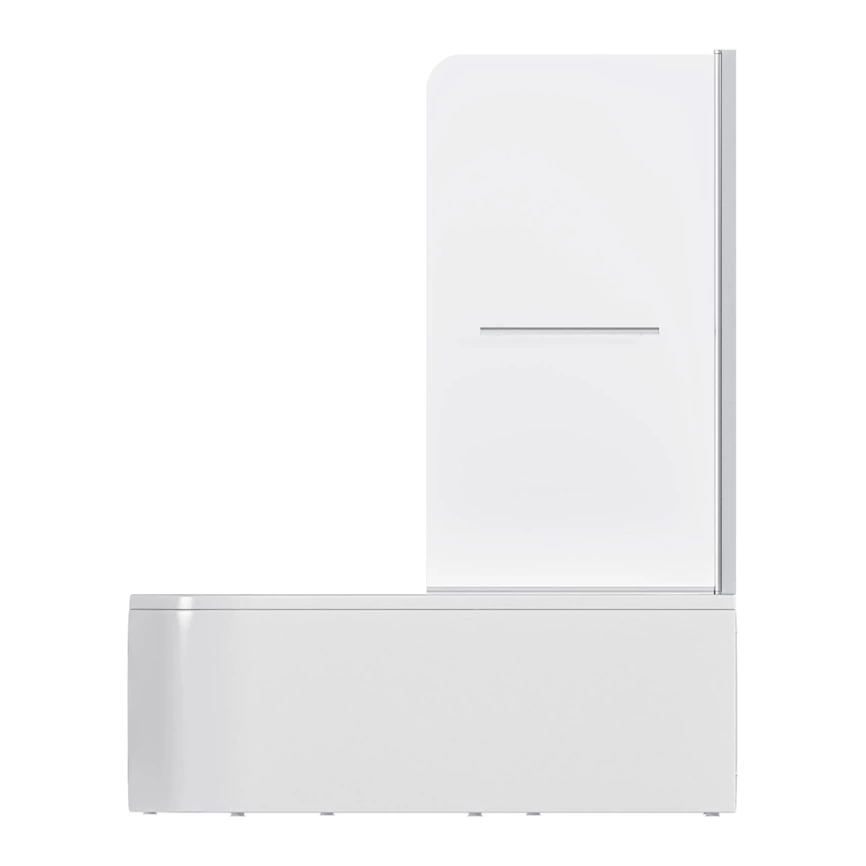 Штора на ванну из стекла 1Marka P-02 82x150 Mistelite R матовая - фото 2