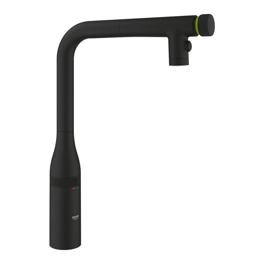 Смеситель для кухни Grohe Essence SmartControl 31892KF0 черный - фото 1