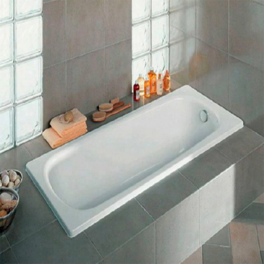 Ванна чугунная 160x70 Jacob Delafon Soissons E2931-F-00 с ножками - фото 1