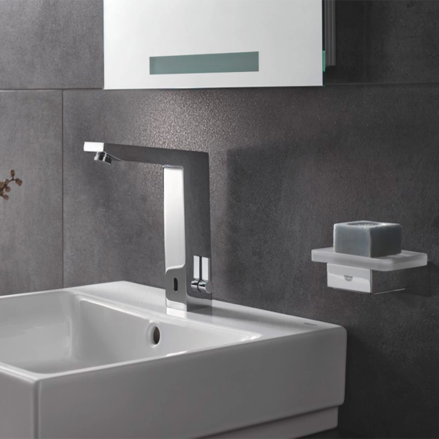 Смеситель для раковины сенсорный Grohe Eurocube E 36441000 - фото 4