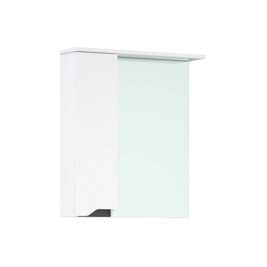 Зеркало-шкаф навесной Cetus Грейп 65 белый - фото 1