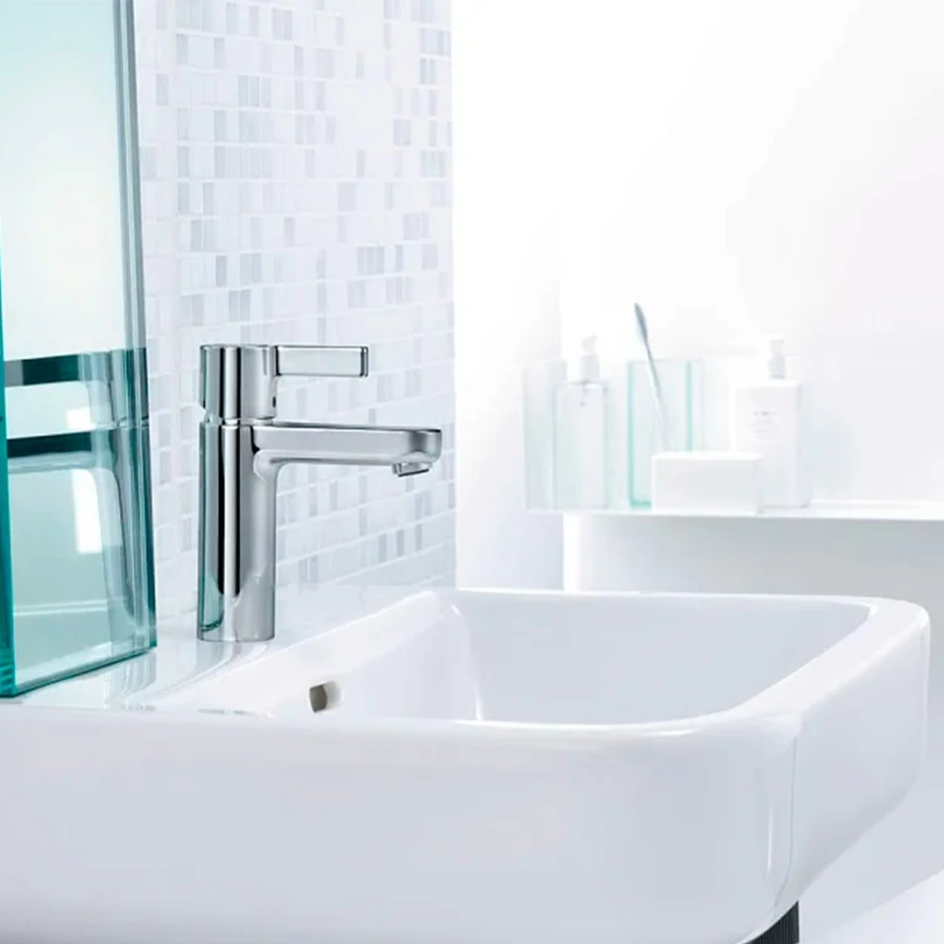 Смеситель для раковины Hansgrohe Metris S 31060000, хром - фото 1