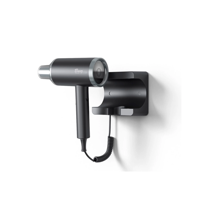 Фен для волос настенный Breez w510, черный - фото 3