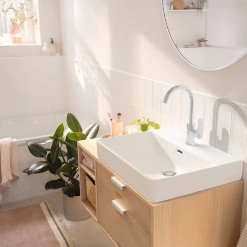 Смеситель для раковины Hansgrohe Rebris S 72536000, хром - фото 1