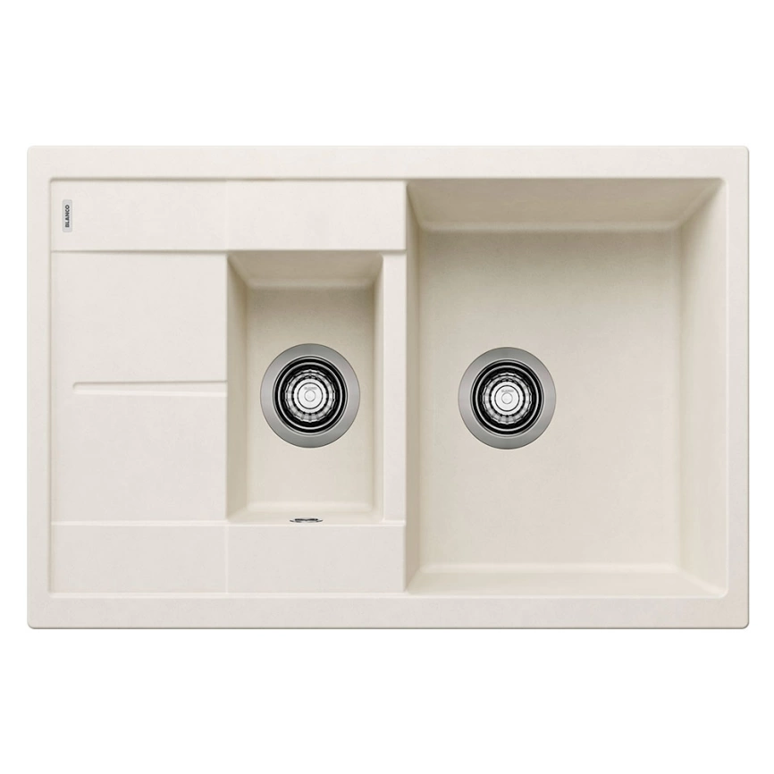 Мойка кухонная Blanco Metra 6 S Compact 527114 мягкий белый