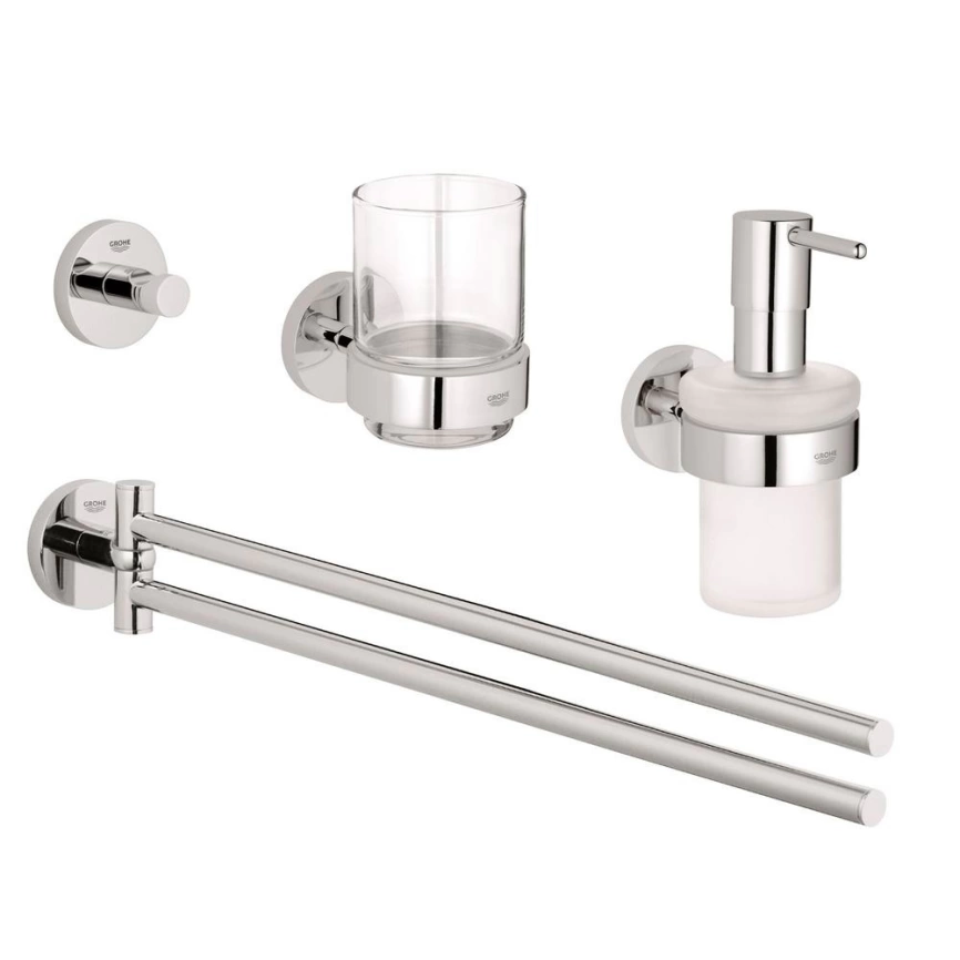 Набор аксессуаров Grohe Essentials 40846001 для ванной
